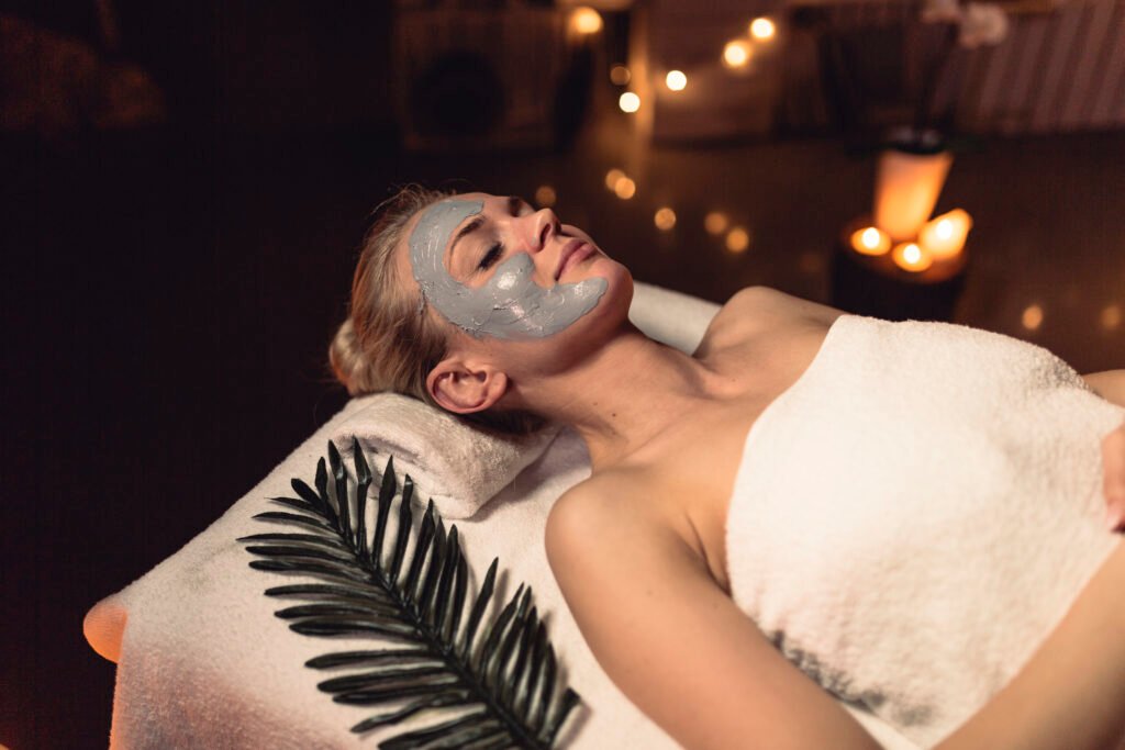 Herbal facial treatment