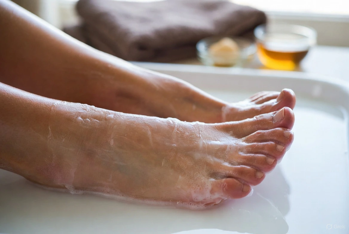 paraffin wax pedicure