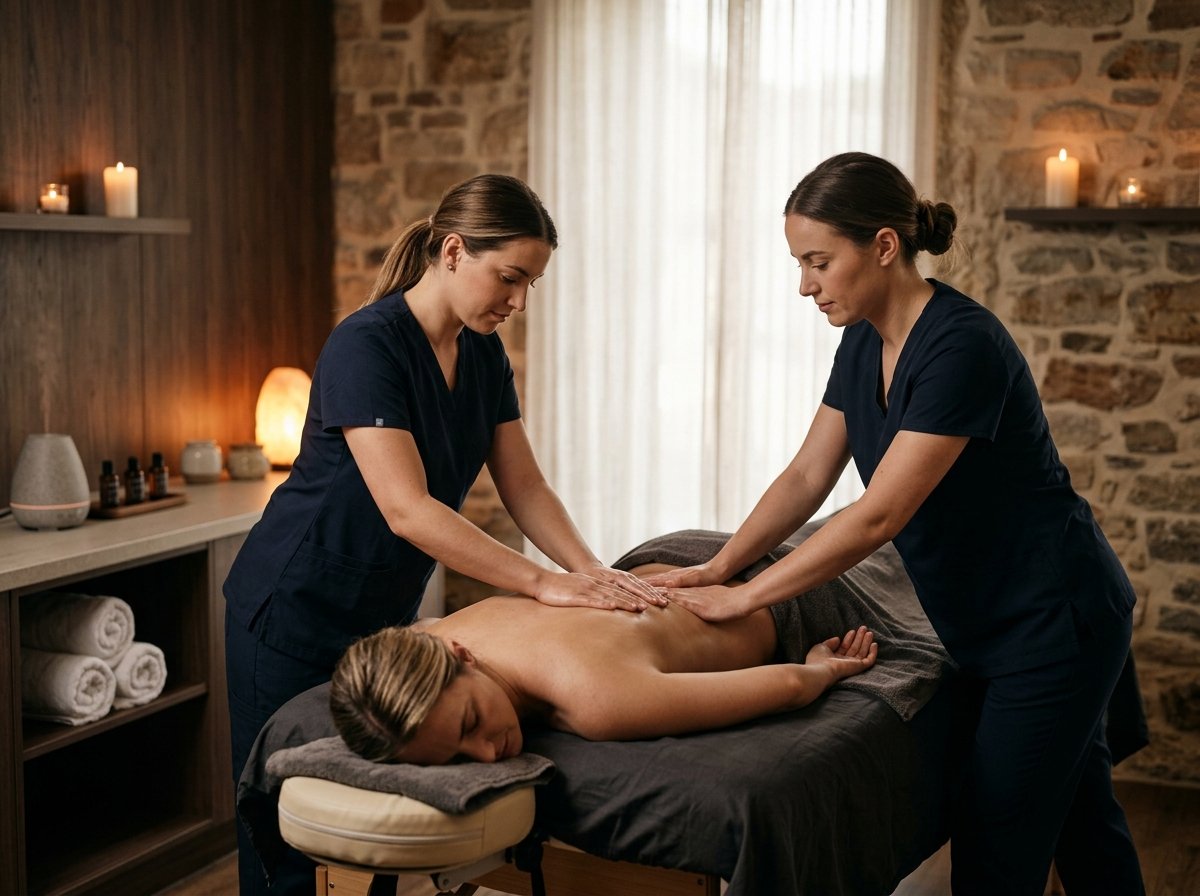 Four Hands Massage: Tandem Therapy