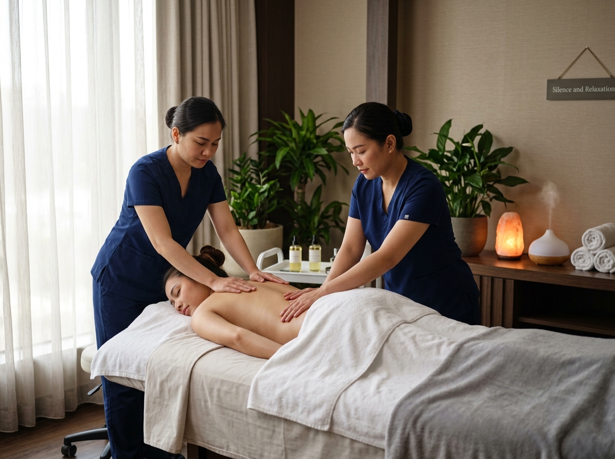 Four Hands Massage: Tandem Therapy